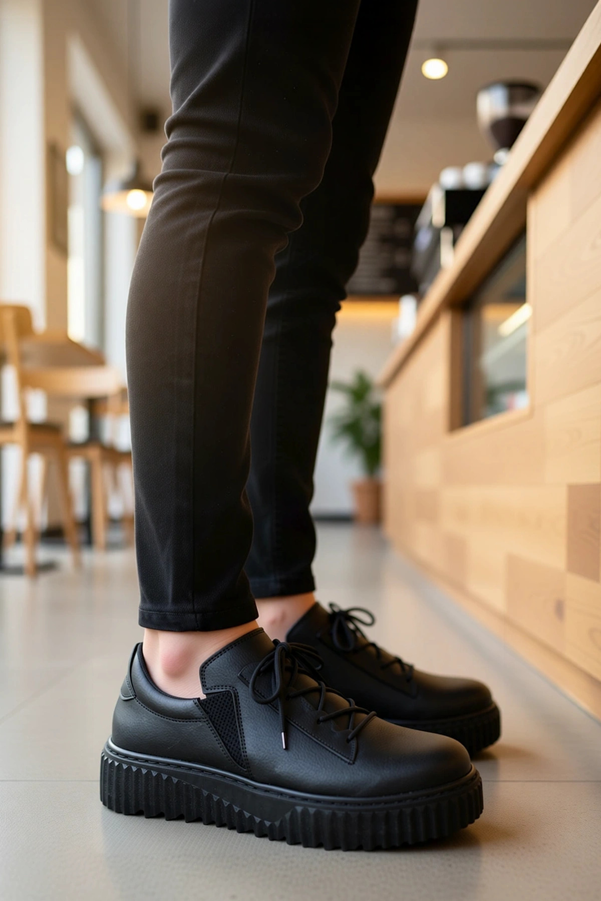 Erkek Bağcıklı Süet Sneaker Standart Kalıp Fonksiyonel Dayanıklı Kaliteli Konforlu Estetik