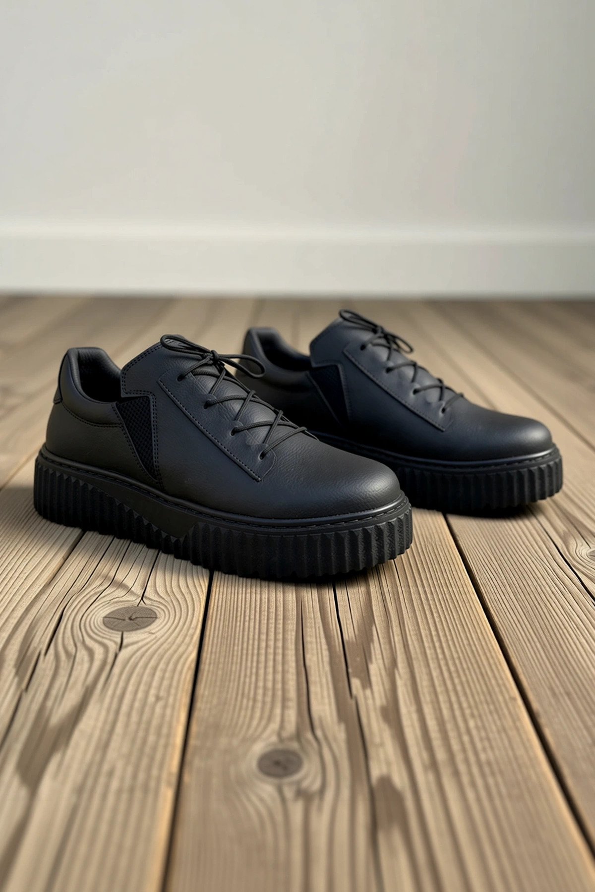 Erkek Bağcıklı Süet Sneaker Standart Kalıp Fonksiyonel Dayanıklı Kaliteli Konforlu Estetik