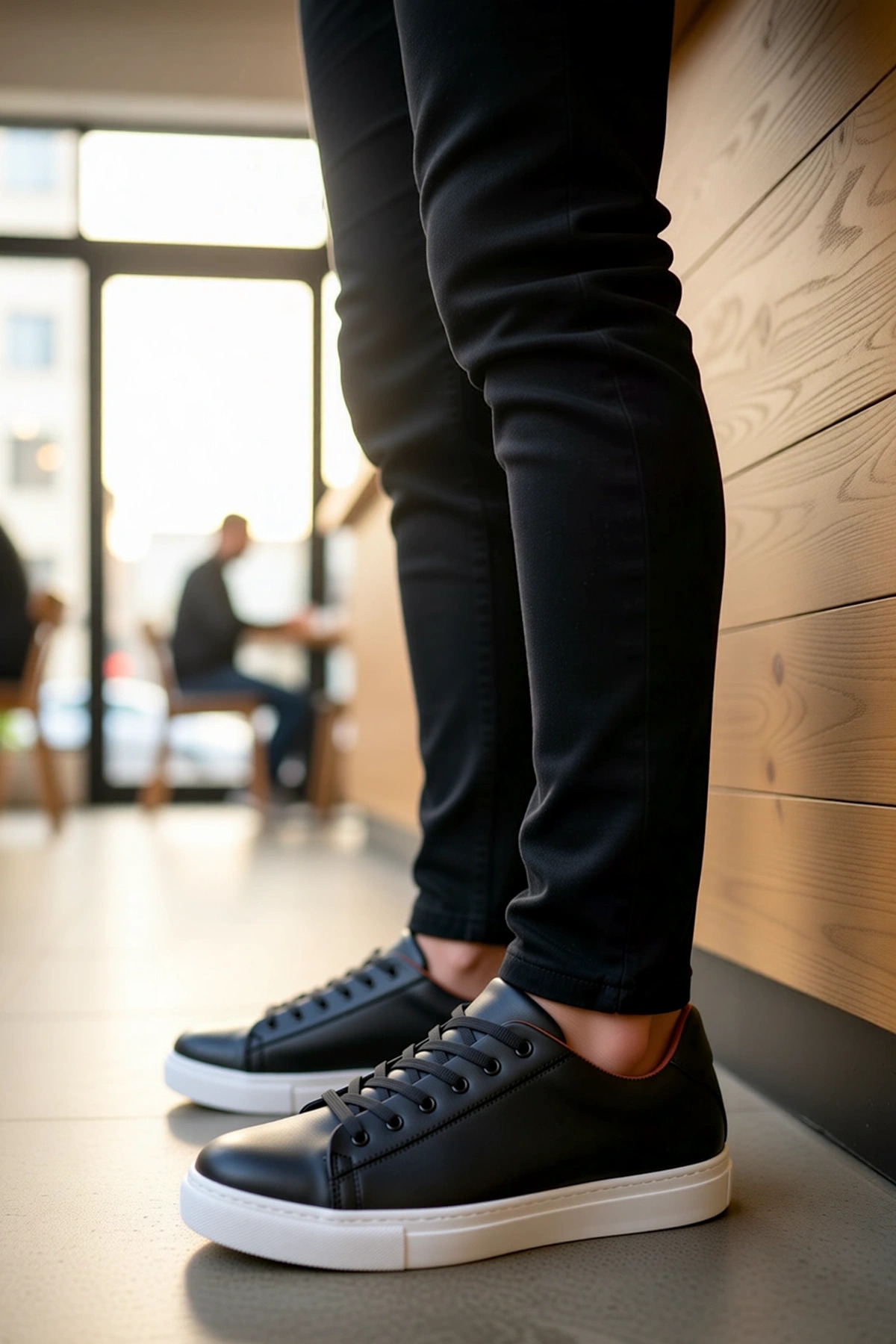 Erkek Bağcıklı Süet Sneaker Standart Kalıp Taban Fonksiyonel Dayanıklı Kaliteli Konforlu Şık