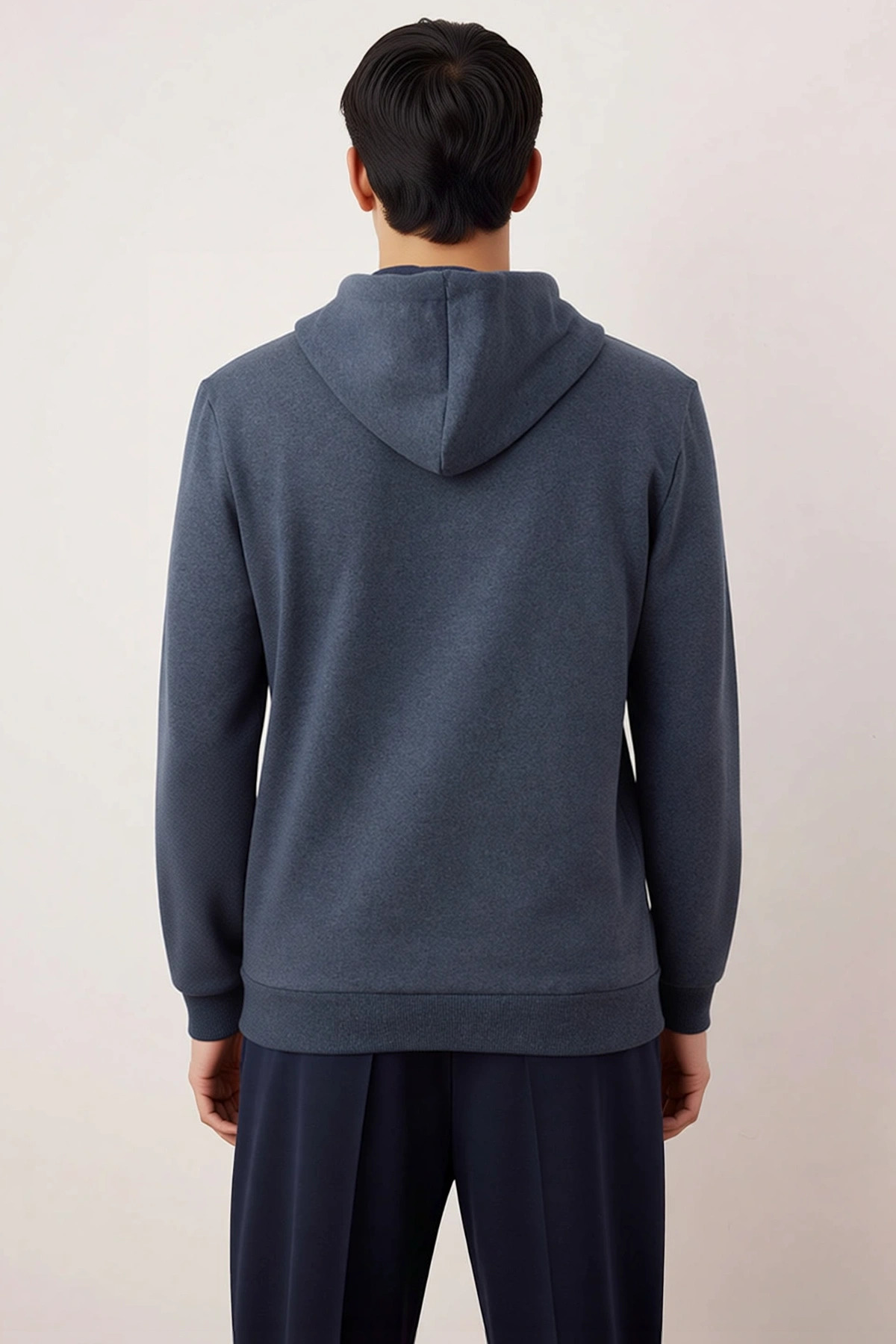 Erkek Kapüşonlu Standart Kol Regular Kalıp Sweatshirt Fonksiyonel Dayanıklı Kaliteli Rahat