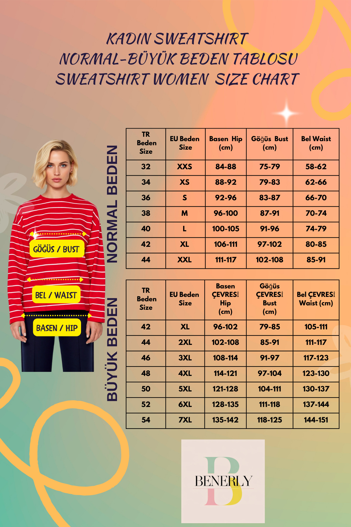 Kadın Bisiklet Yaka Standart Kol Nakışlı Sweatshirt Fonksiyonel Dayanıklı Kaliteli Estetik