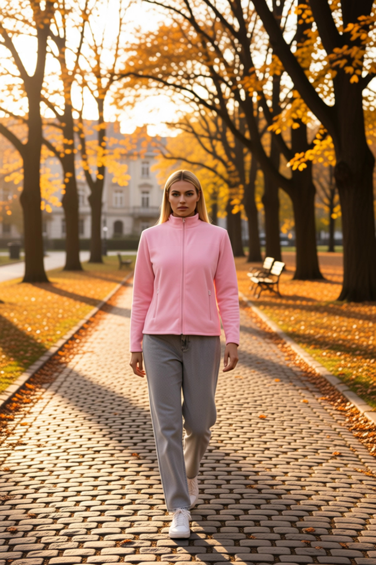 Kadın Dik Yaka Standart Kol Regular Kalıp Fermuarlı Örme Sweatshirt Fonksiyonel Dayanıklı Şık
