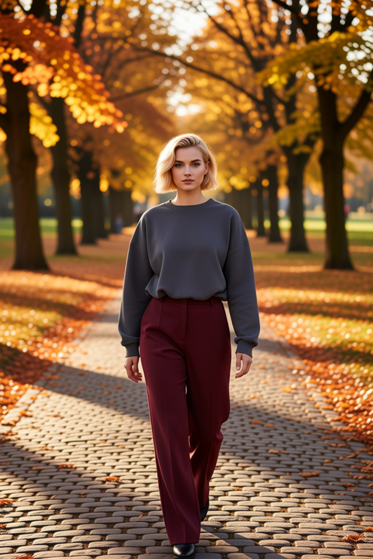 Kadın Bisiklet Yaka Düşük Kol Uzun Kollu Crop Örme Sweatshirt Fonksiyonel Dayanıklı Modern