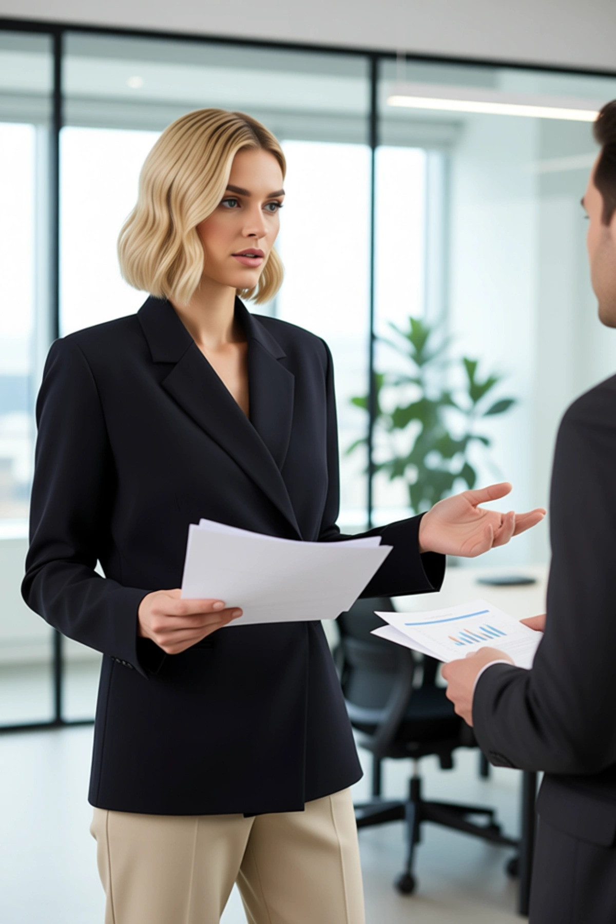 Kadın Ceket Yaka Uzun Kol Regular Kalıp Dokuma Blazer Fonksiyonel Dayanıklı Kaliteli Rahat