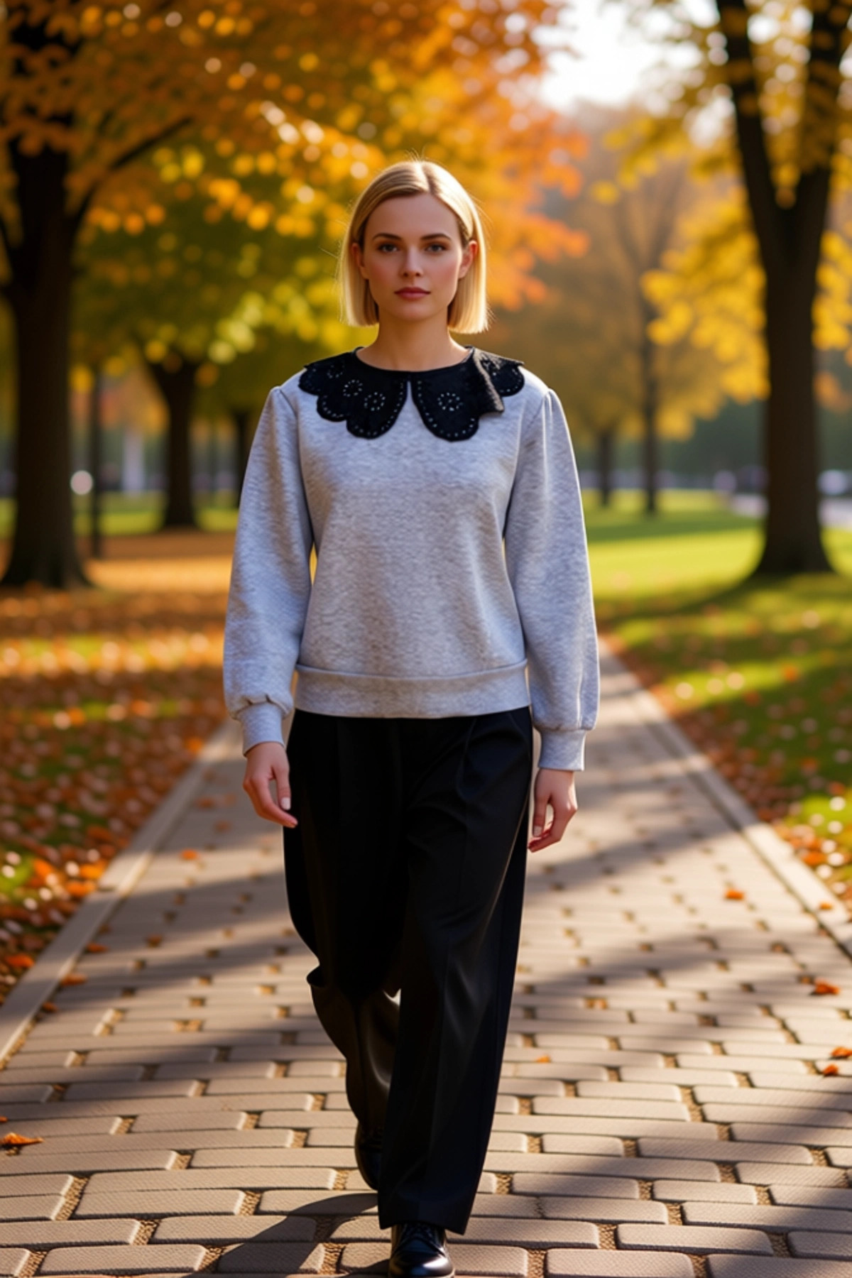 Kadın Bisiklet Yaka Standart Kol Regular Kalıp Sweatshirt Fonksiyonel Dayanıklı Kaliteli Şık