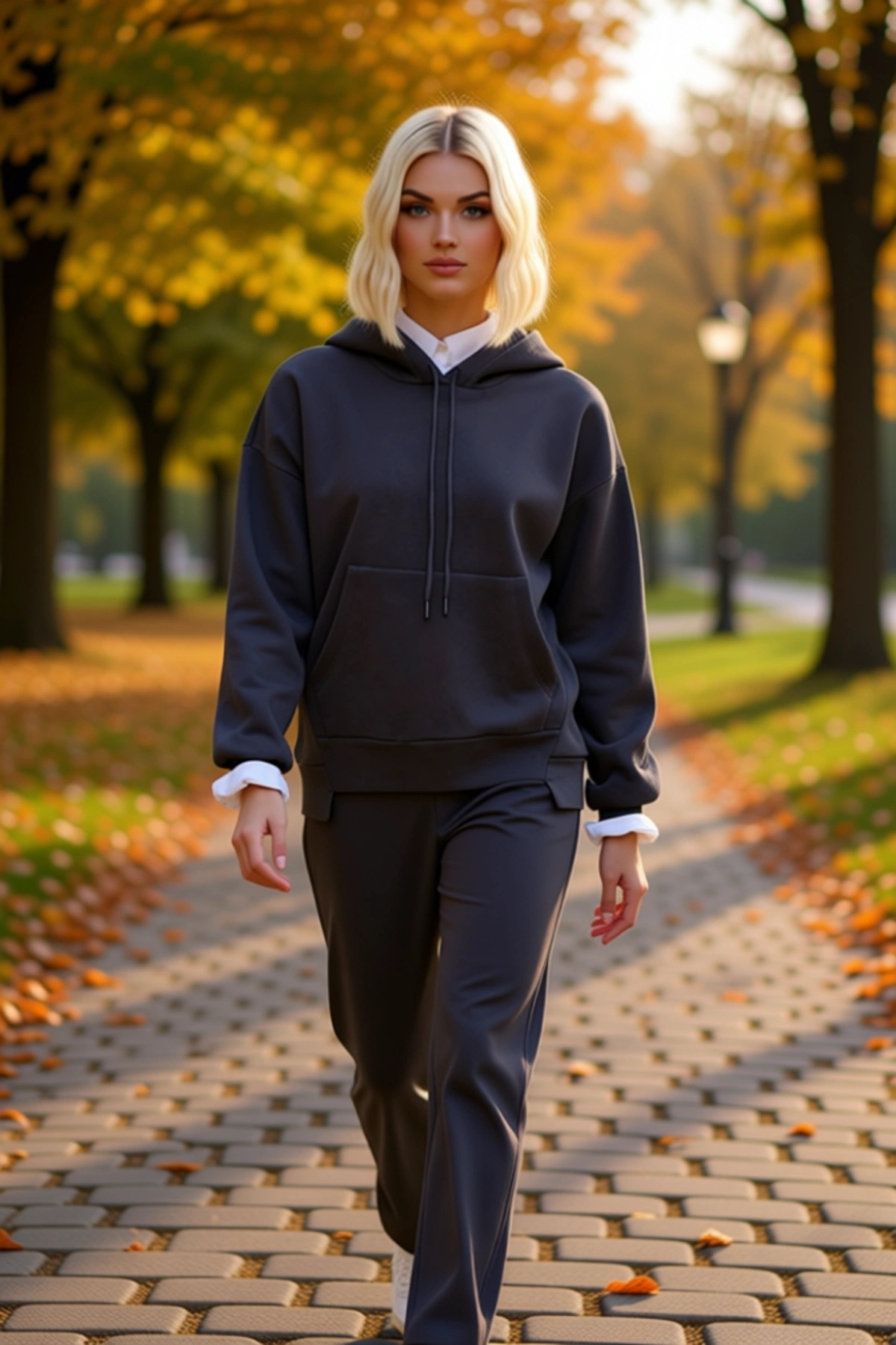 Kadın Kapüşonlu Düşük Kol Uzun Kollu Oversize Örme Sweatshirt Fonksiyonel Dayanıklı Modern