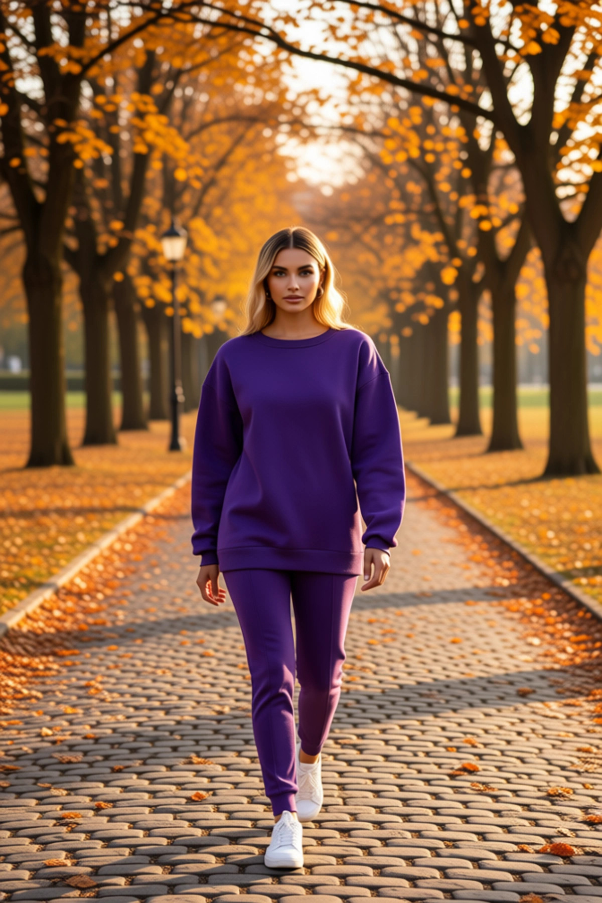 Kadın Bisiklet Yaka Düşük Kol Oversize Kalın Örme Sweatshirt Fonksiyonel Dayanıklı Estetik