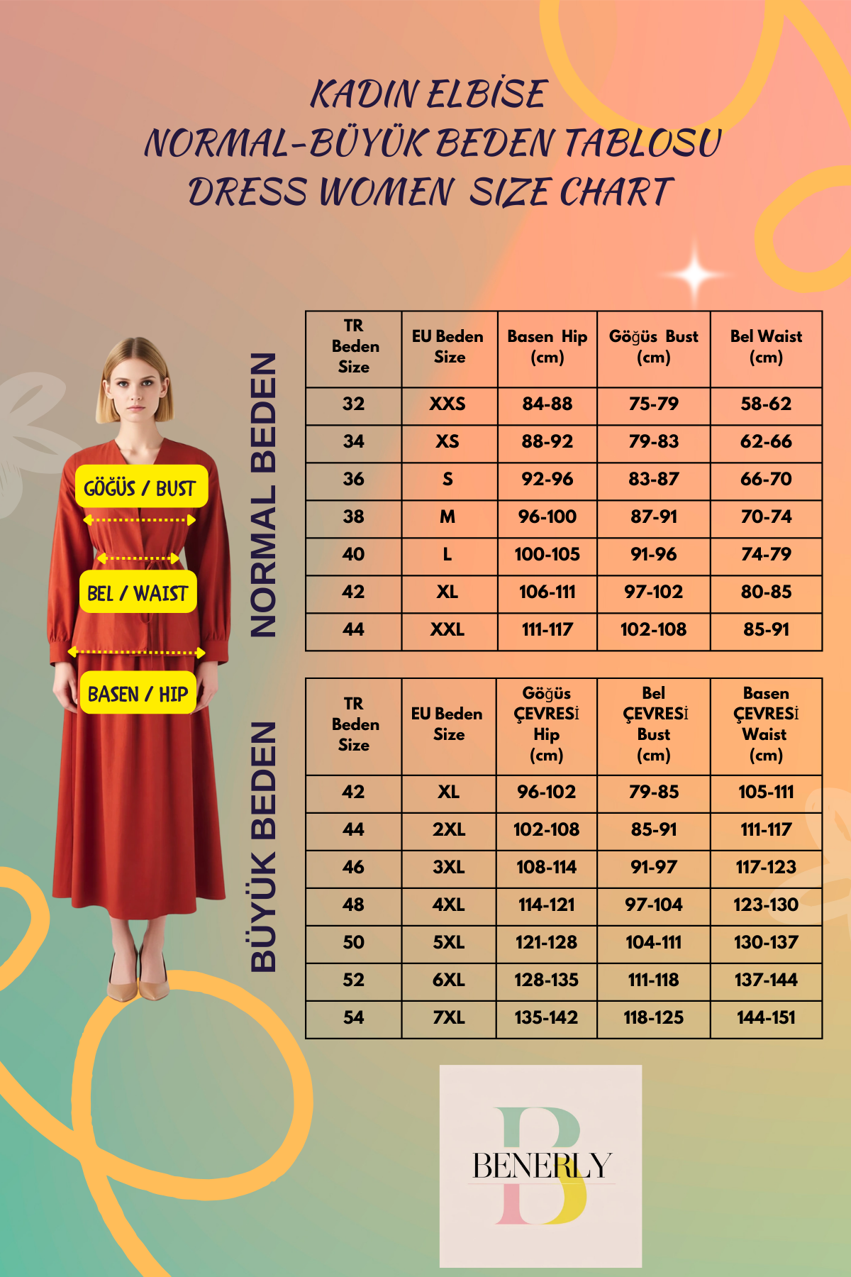 Kadın Büyük Beden Elbise Polo Yaka Kısa Kol A Kesim Midi Boy Çizgili Örme Kumaş Yazlık Şık