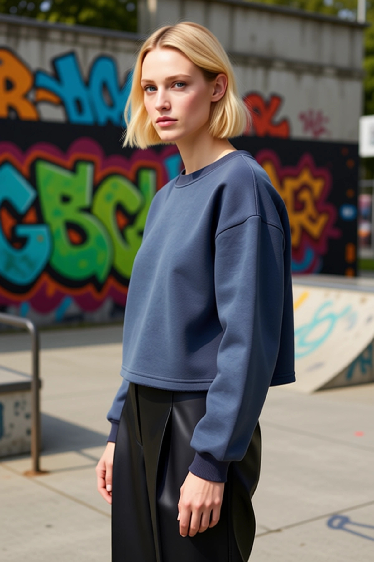Kadın Bisiklet Yaka Düşük Kol Uzun Kollu Örme Sweatshirt Fonksiyonel Dayanıklı Kaliteli Şık