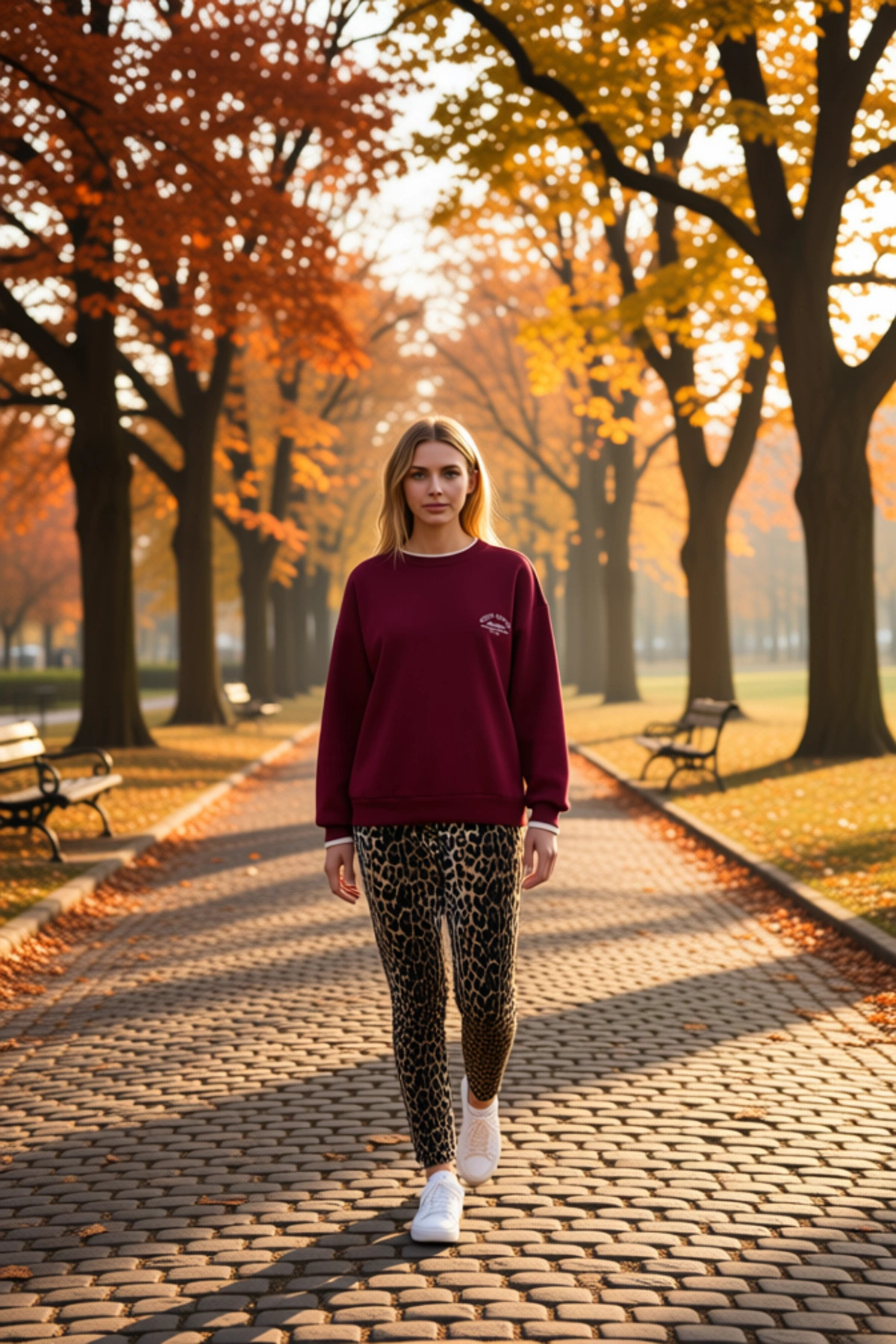 Kadın Bisiklet Yaka Düşük Kol Oversize Kalıp Nakış Detaylı Sweatshirt Fonksiyonel Kaliteli