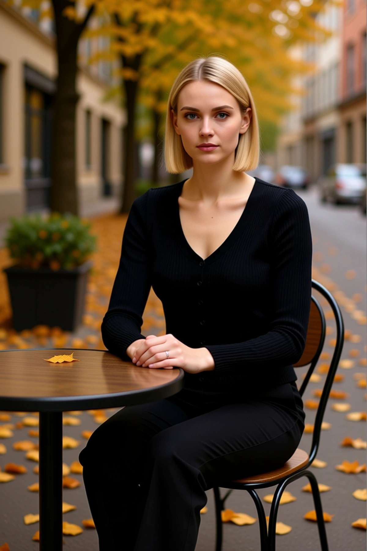 Kadınların Gardırobuna Şıklık Katan V Yaka Düğmeli Fit Kesim Uzun Kollu İnce Triko Hırka Modeli