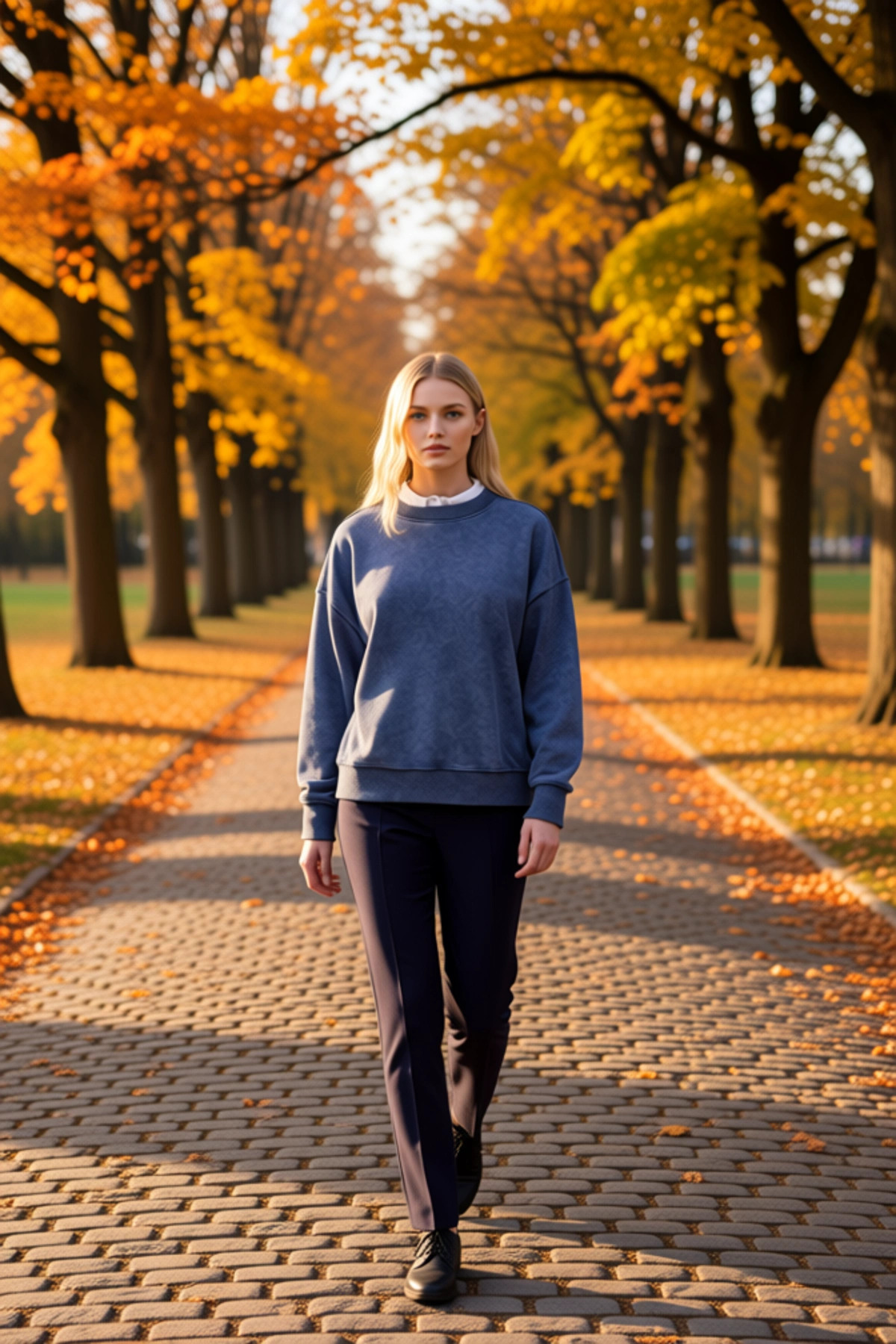 Kadın Bisiklet Yaka Reglan Kol Oversize Kalın Örme Sweatshirt Fonksiyonel Dayanıklı Modern