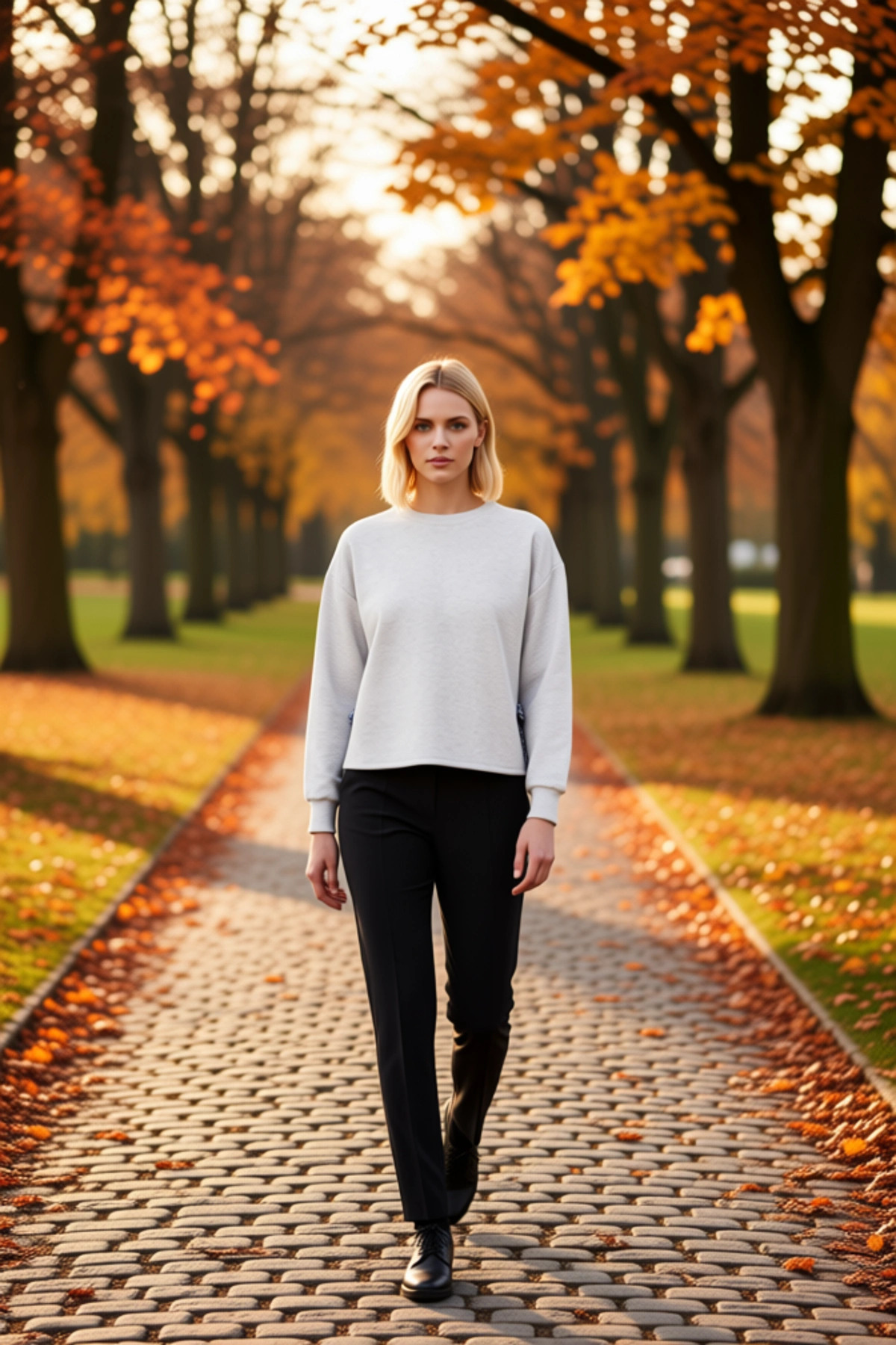 Kadın Bisiklet Yaka Düşük Kol Örme Sweatshirt Fonksiyonel Dayanıklı Kaliteli Konforlu Spor