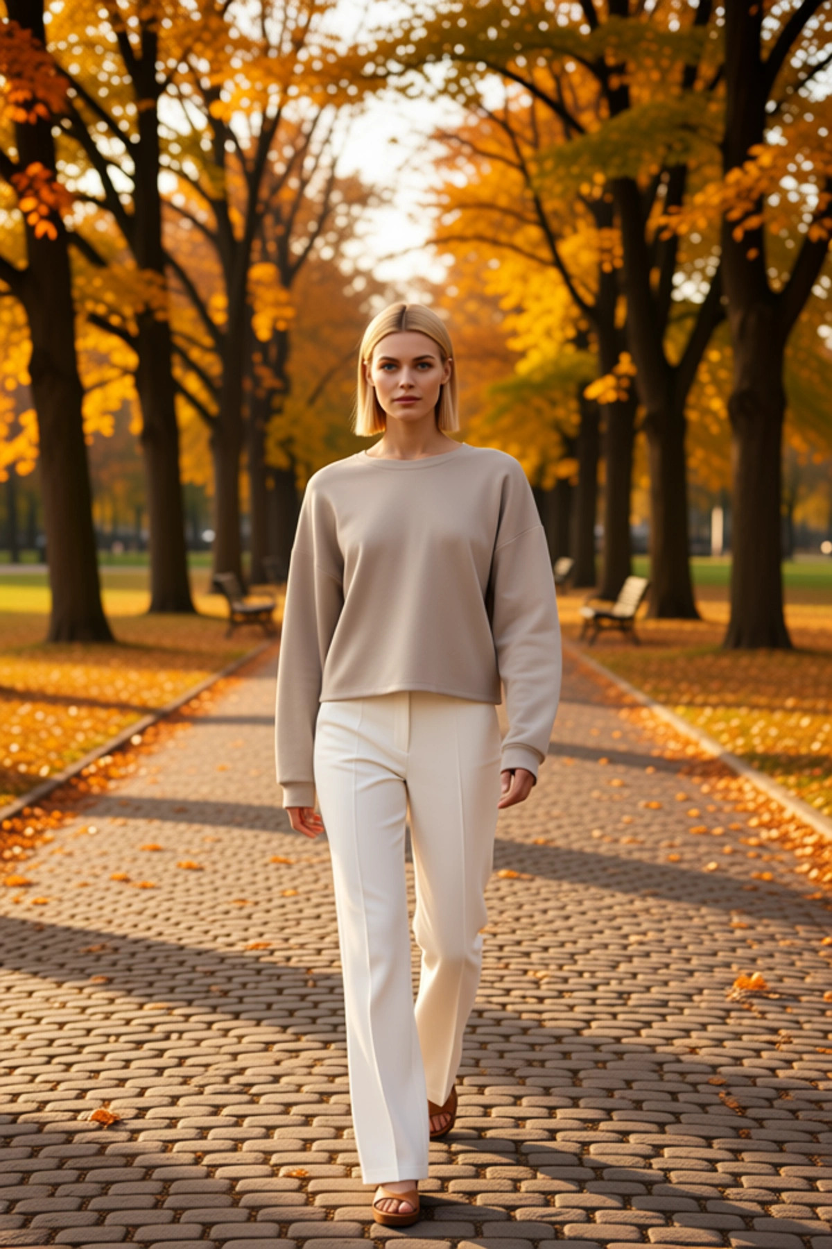 Kadın Bisiklet Yaka Standart Kol Crop Örme Sweatshirt Fonksiyonel Dayanıklı Kaliteli Rahat