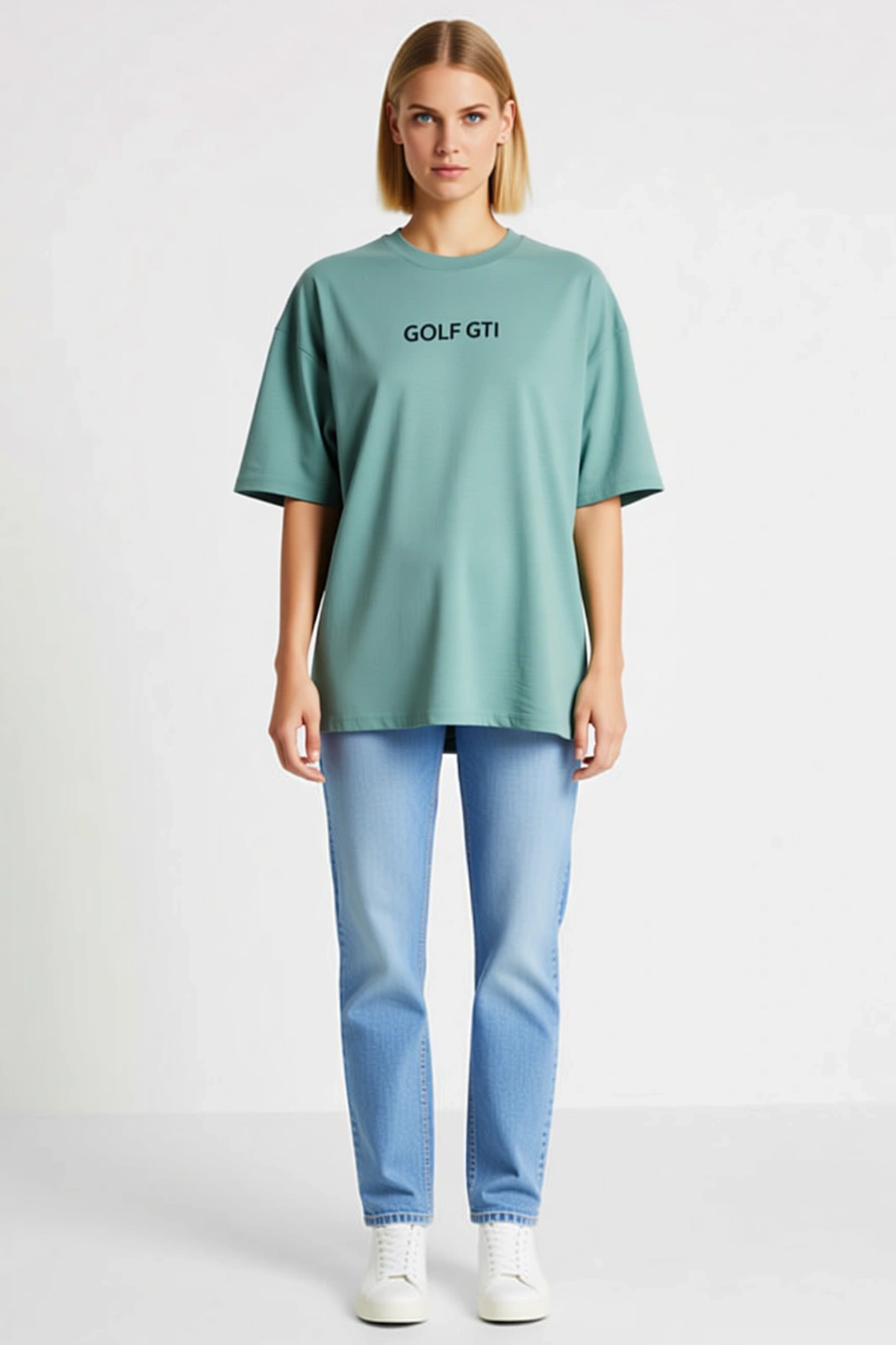 Baskılı Oversize Tişört Retro Araba Desenli Dijital Baskı Sokak Modası Bol Kalıp Kadın Erkek
