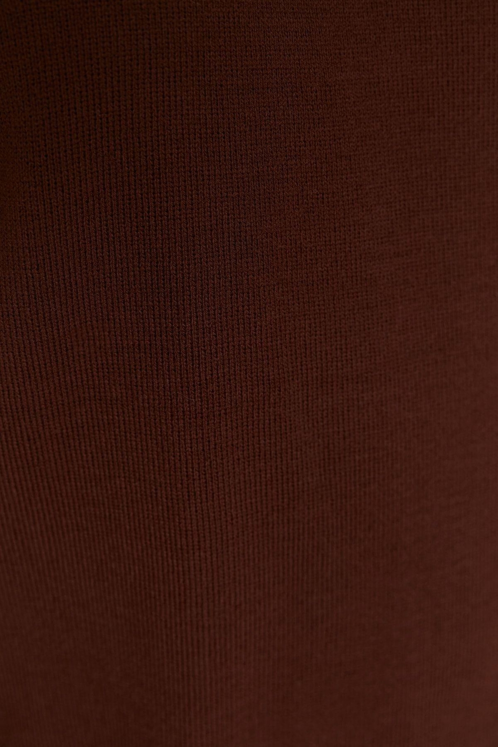Tarz Kadın Modern Moda Normal Bel Geniş Paça Bisiklet Yaka Basic Triko Alt-Üst Takım