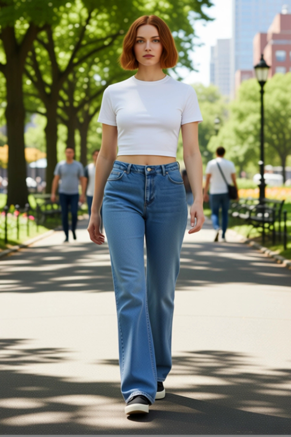 Kadın Wide Leg Denim Pantolon Düşük Bel Fonksiyonel Dayanıklı Kaliteli Konforlu Estetik Şık