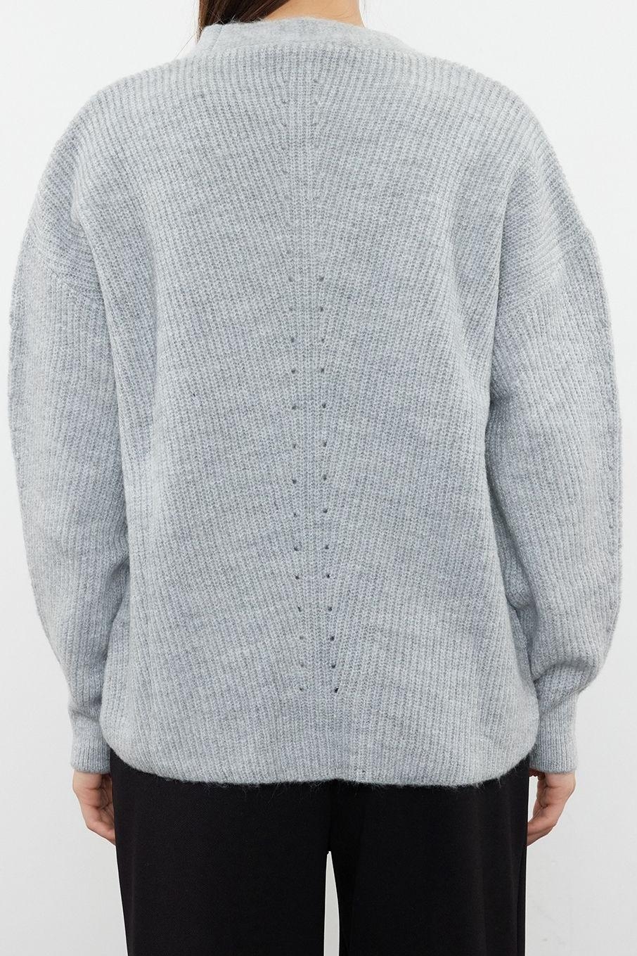 Kadın Modern Tarz Oversize V Yaka Regular Triko Hırka