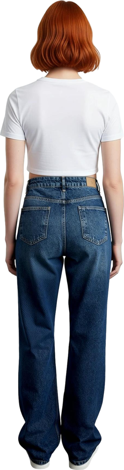 Kadın Wide Leg Jean Pantolon Yüksek Bel Fonksiyonel Dayanıklı Kaliteli Konforlu Estetik Şık