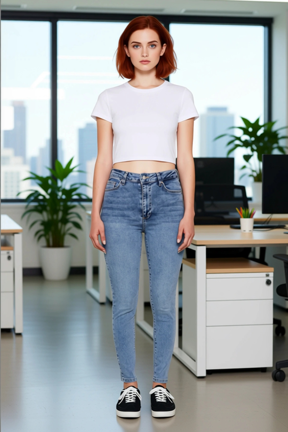 Kadın Yüksek Bel Esnek Skinny Jean Fonksiyonel Dayanıklı Kaliteli Konforlu Estetik Premium