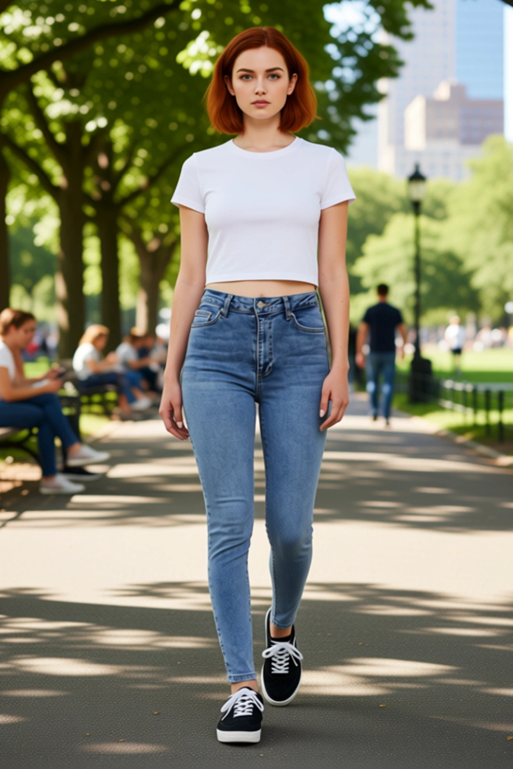 Kadın Yüksek Bel Esnek Skinny Jean Fonksiyonel Dayanıklı Kaliteli Konforlu Estetik Premium