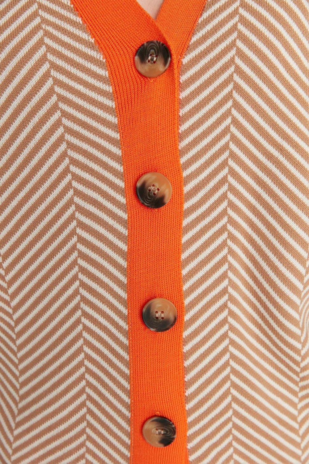 Kadın Modern Tarz Oversize V Yaka Midi Triko Hırka