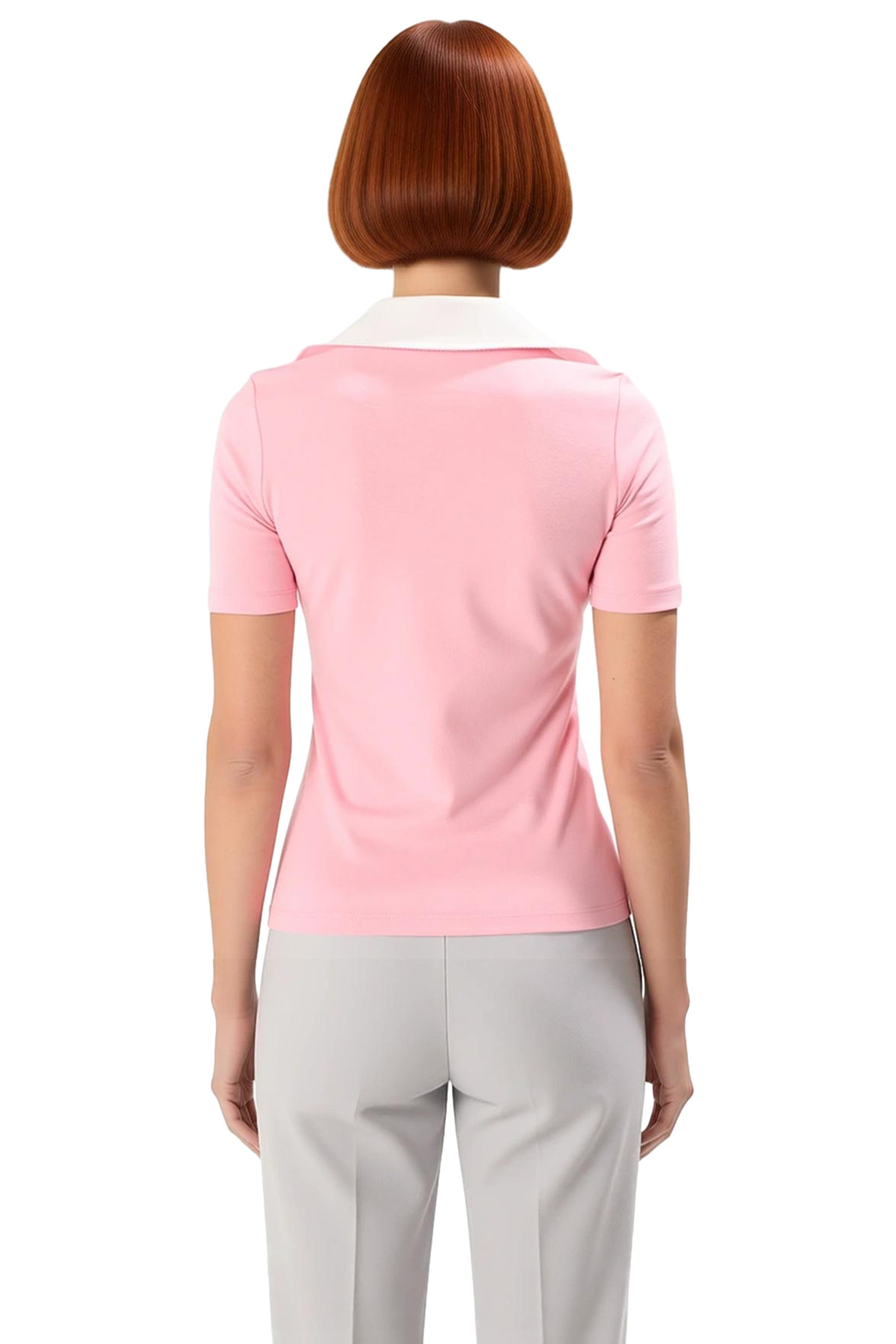 Kadın Kısa Kollu Fitted Örme Bluz Günlük Stil Kullanım İçin Özenle Seçilmiş Şık Görünüm