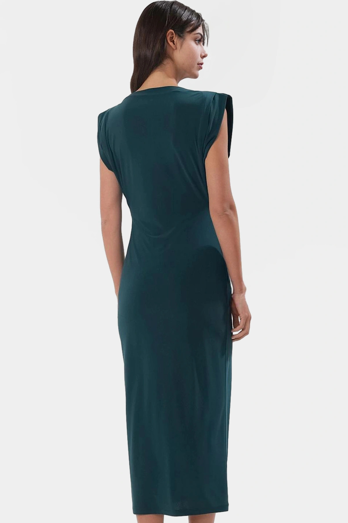 Kadın Maxi Boy Bodycon Elbise Örme Kumaş Günlük Stil Rahat Kesim Yaz Aylarının Vazgeçilmezi