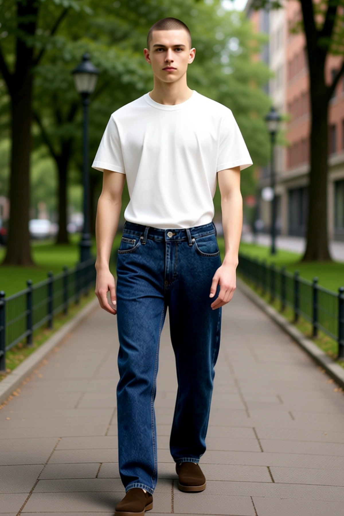 Erkek Moda Relaxed Fit Boyfriend Kot Pantolon Pamuk Günlük Kullanım İçin Mevsimlik Kullanım