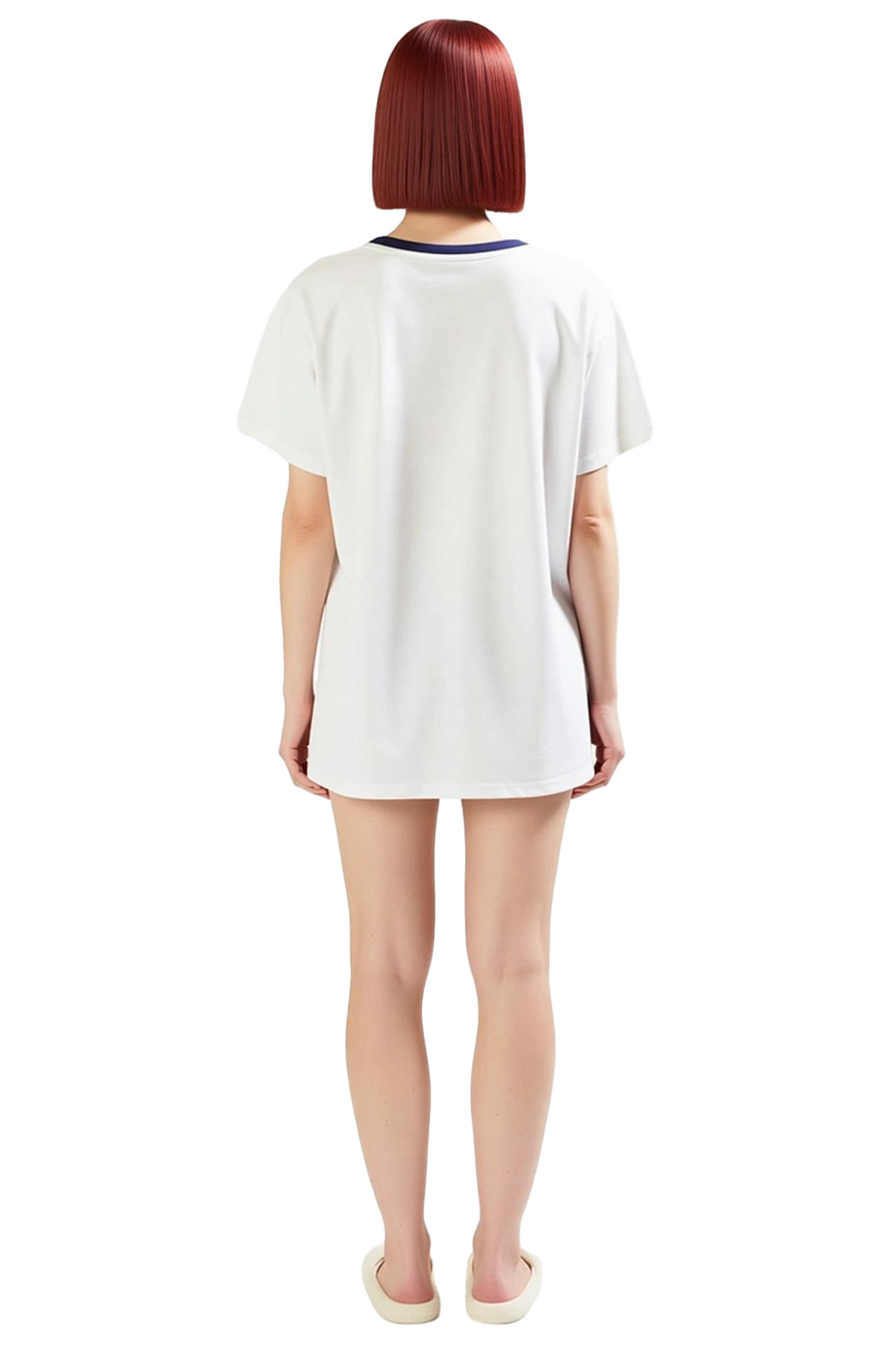 Kadın Yazlık Pamuklu Pijama Takımı Regular Kalıp Avokado Desenli Seçkin Malzeme Mükemmel Uyum