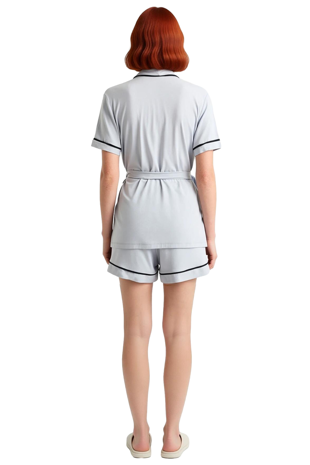 Kadın Hamile Pijama Takımı Viskon Süprem Örme Regular Trend Tasarım Uzun Ömürlü Rahat Ve Şık