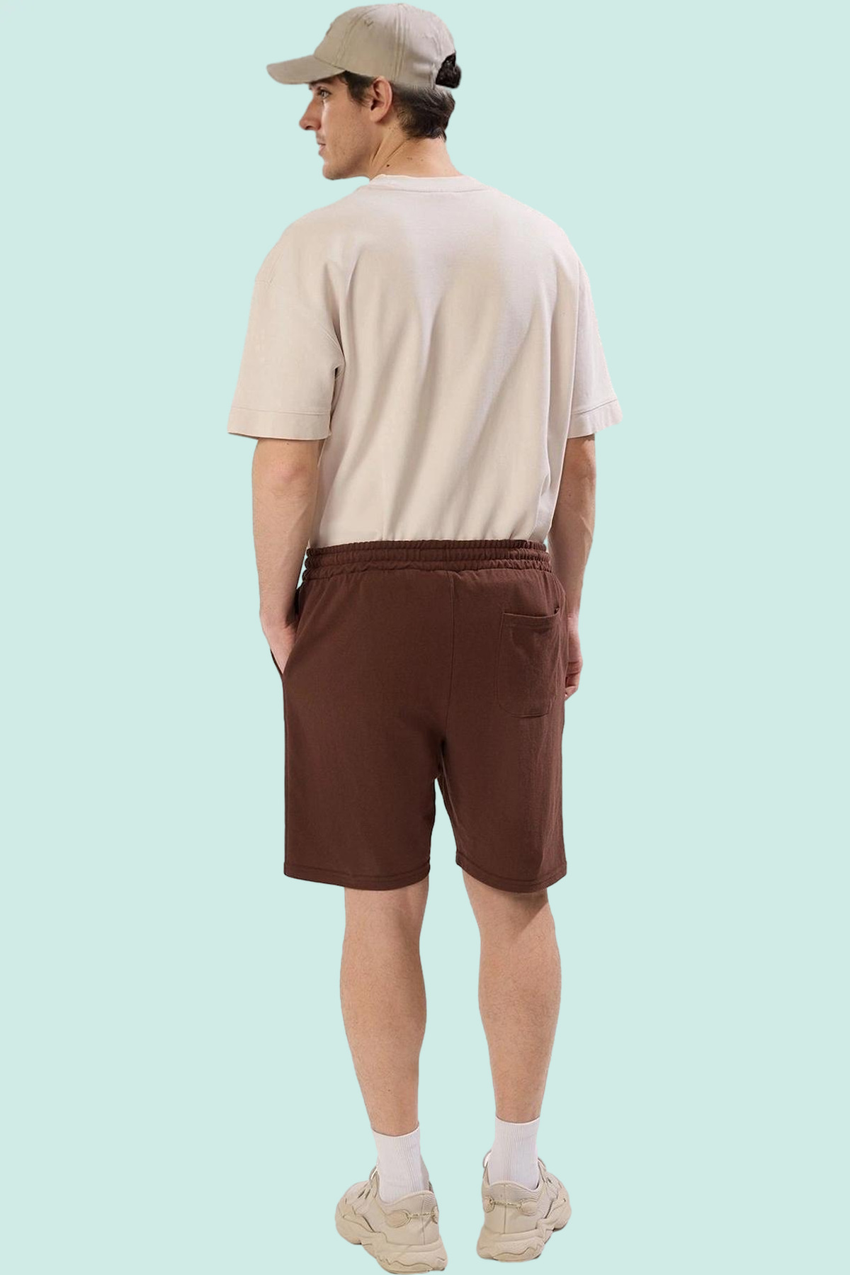 Erkek Moda Şort Rahat Kalıp Günlük Kullanım Boru Paça Basic Hafta Sonu Yazlık Şort