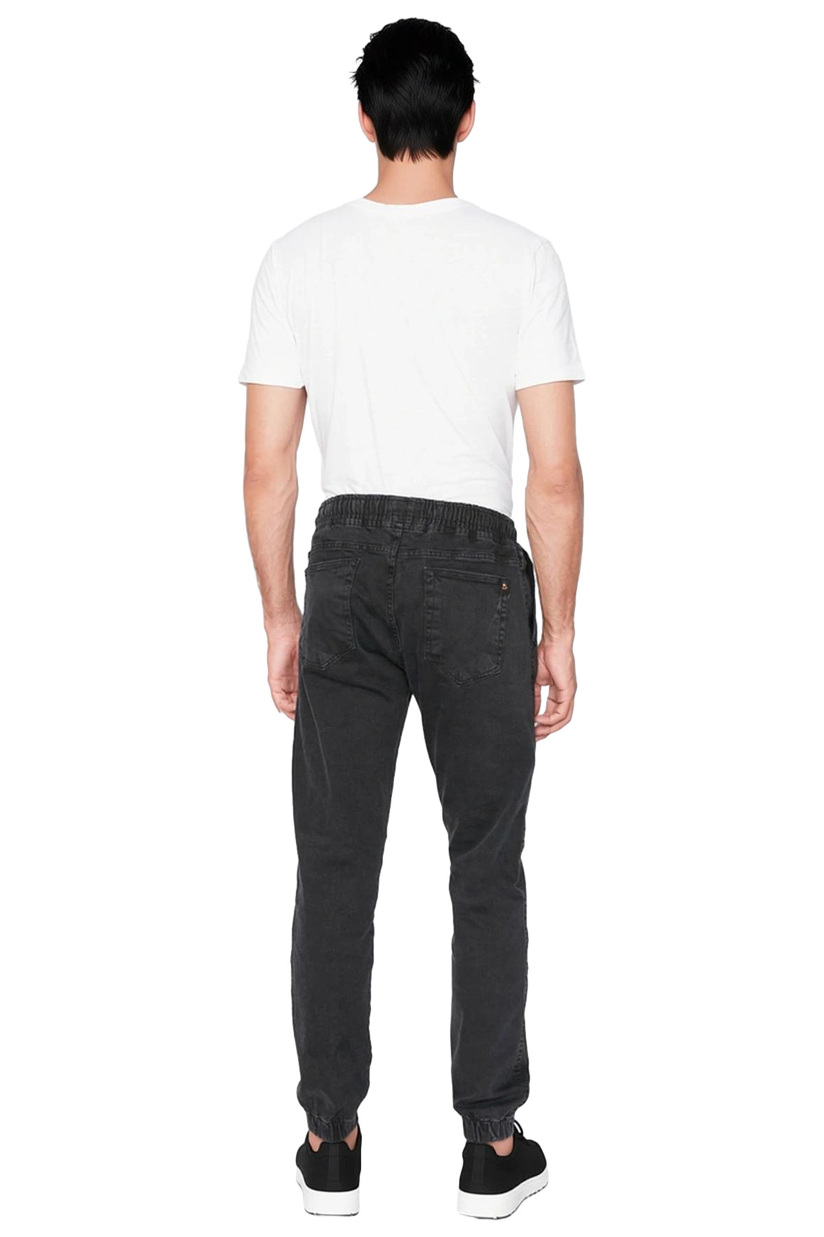 Erkek Moda Jogger Kot Pantolon Regular Boy Normal Bel Pamuk Günlük Kullanım Mevsimlik Kullanım