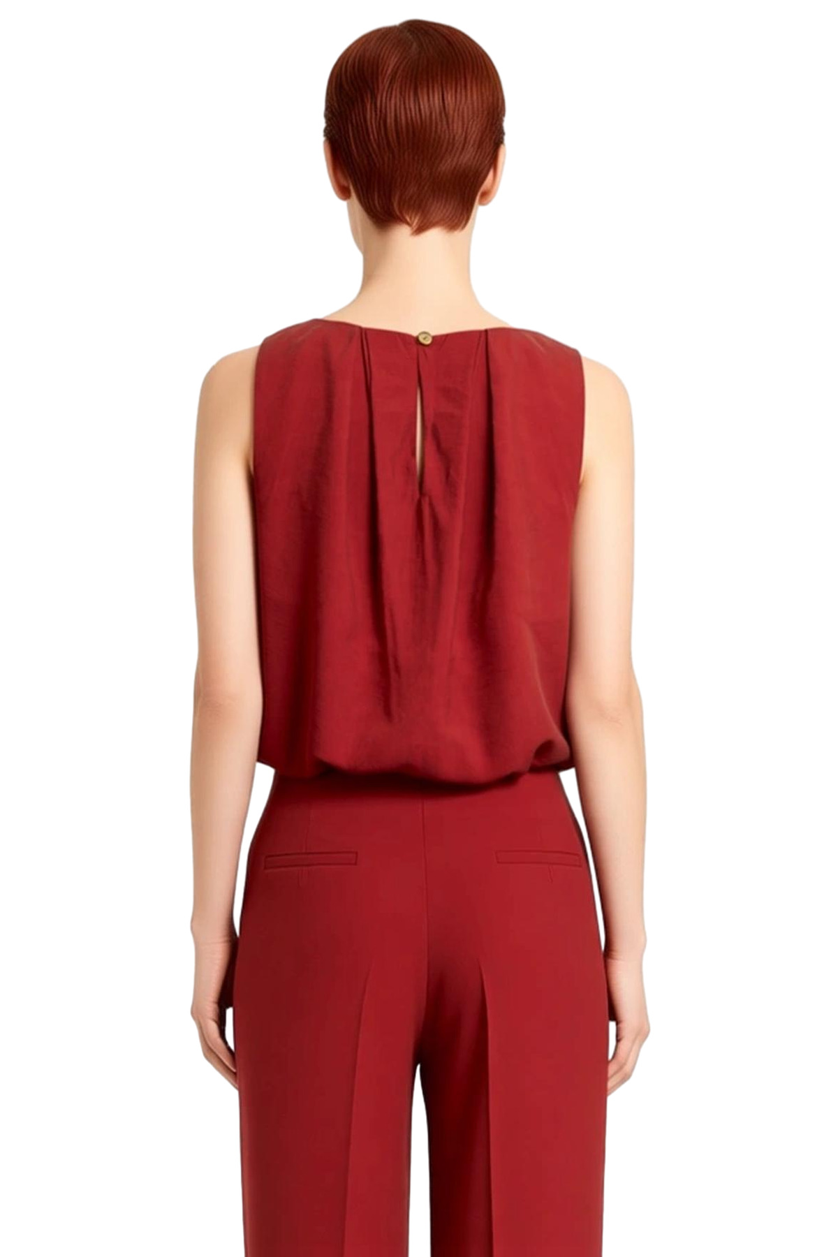 Modal Crop Bluz İnce Askılı Rahat Yazlık Günlük Tarz Özel Tasarım Trend