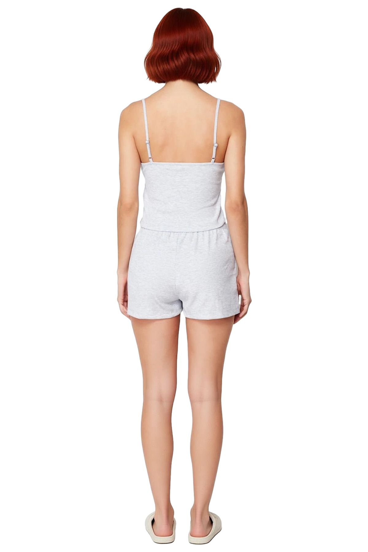 Kadın İnce Askılı Dantelli Pijama Takımı Rahat Yazlık Şık Görünüm Kaliteli İşçilik Mükemmel Uyum