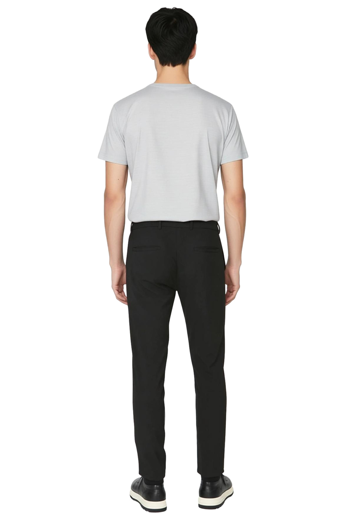 Erkek Moda Chino Pantolon Boru Paça Slim Fit İtalyan Kesim Günlük Ve İş Hayatı Kullanım