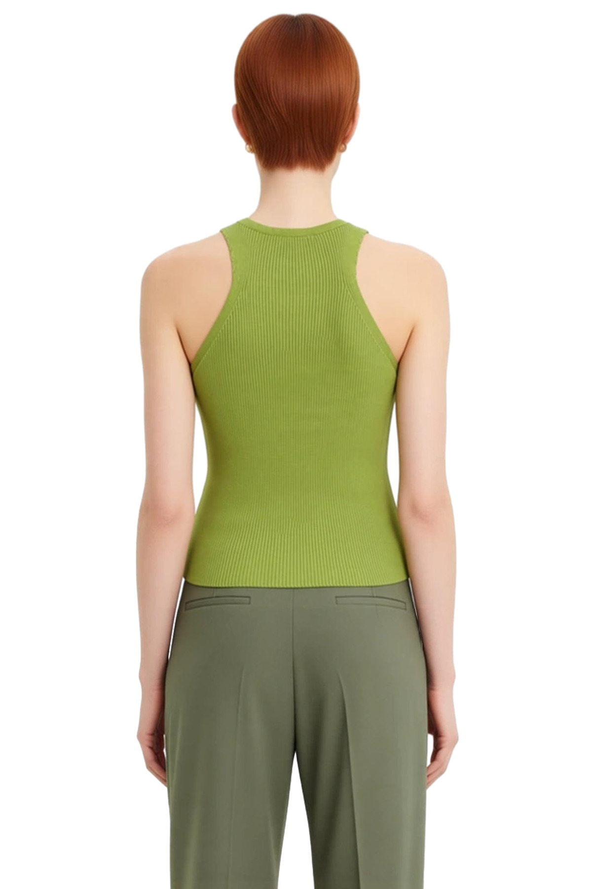 Kadın Bisiklet Yaka Fitted Viskoz Bluz Rahat Yazlık Günlük Modern Stil Özel Tasarım