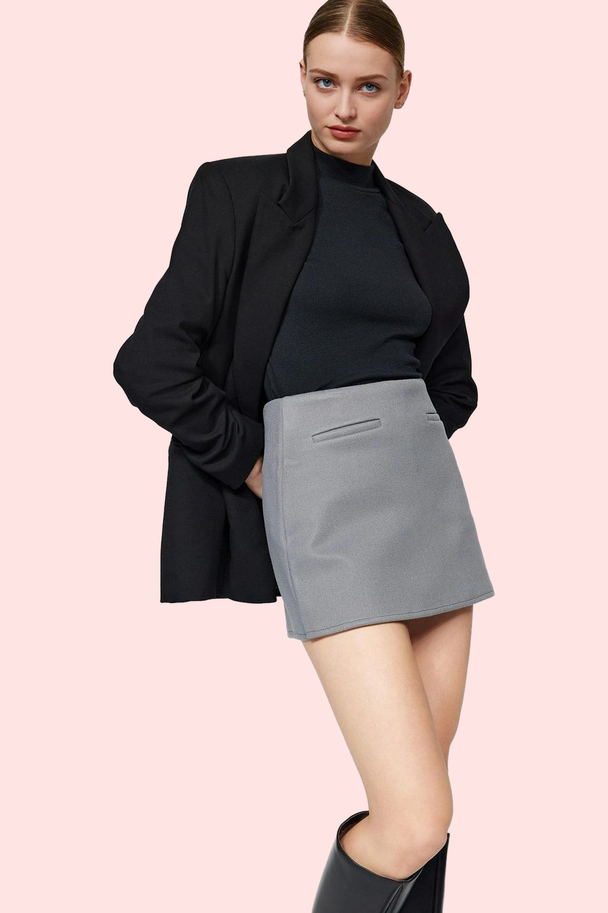 Kadın Moda Şort Etek Geniş Paça Dokuma Yazlık Şort Günlük Kullanım Modern Tasarım