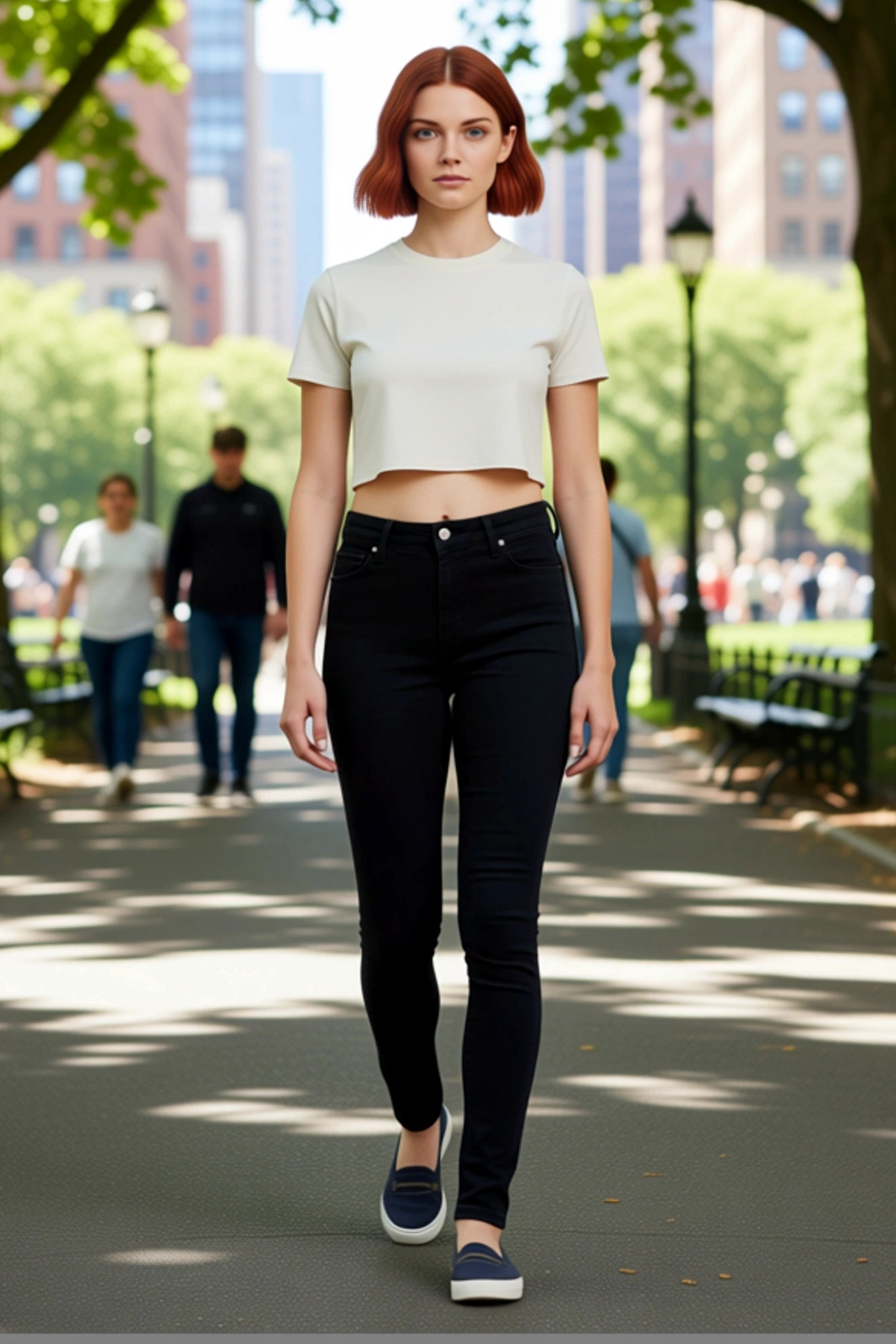 Kadın Moda Skinny Jegging Yüksek Bel Dar Paça Regular Boy Denim Günlük Mevsimlik Kullanım