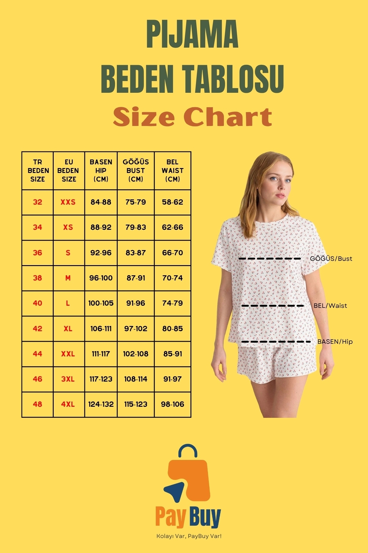 Kadın Yazlık Pamuklu Pijama Takımı Ayıcık Baskı Rahat Kalıp Günlük Kullanım İçin Profesyonel Görünüm