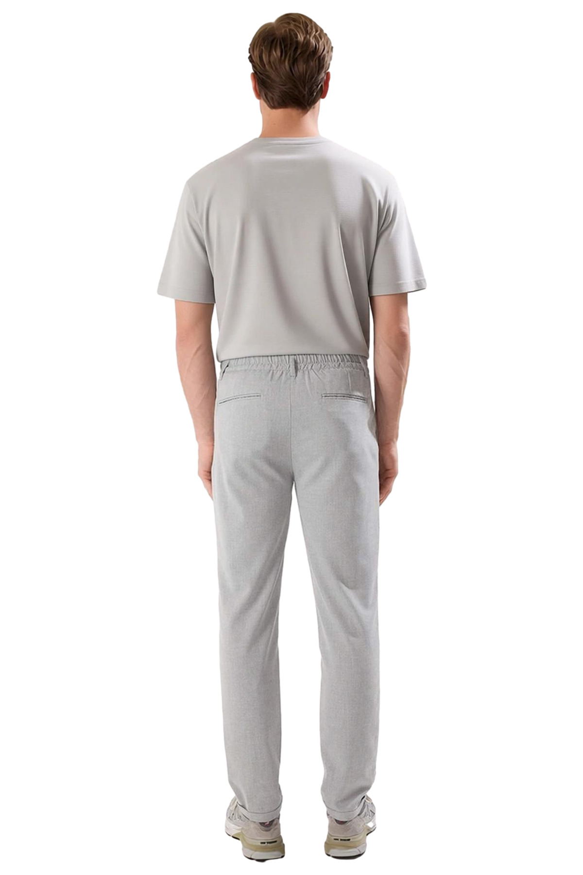 Erkek Moda Slim Fit Boru Paça Pantolon Günlük Kullanım İçin İdeal Seçim Yazlık