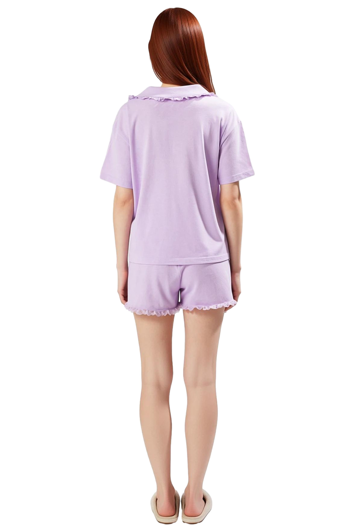 Kadın Hamile Pijama Takımı Viskon Süprem Örme Yazlık Rahat Modern Stil Premium Kalite Ve Şık