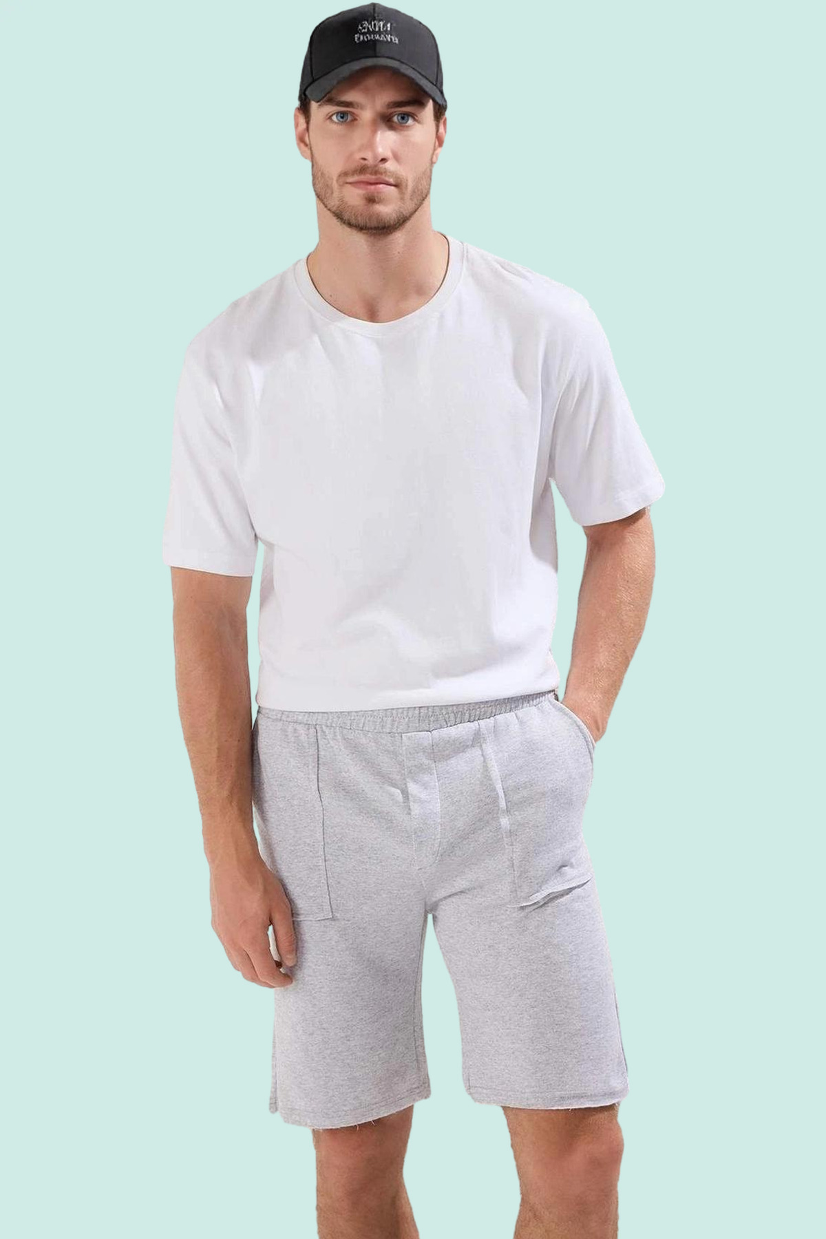 Erkek Moda Regular Normal Kesim Kısa Şort 2 İplik Rejenere Çok Günlük Kullanım Kaliteli Malzeme