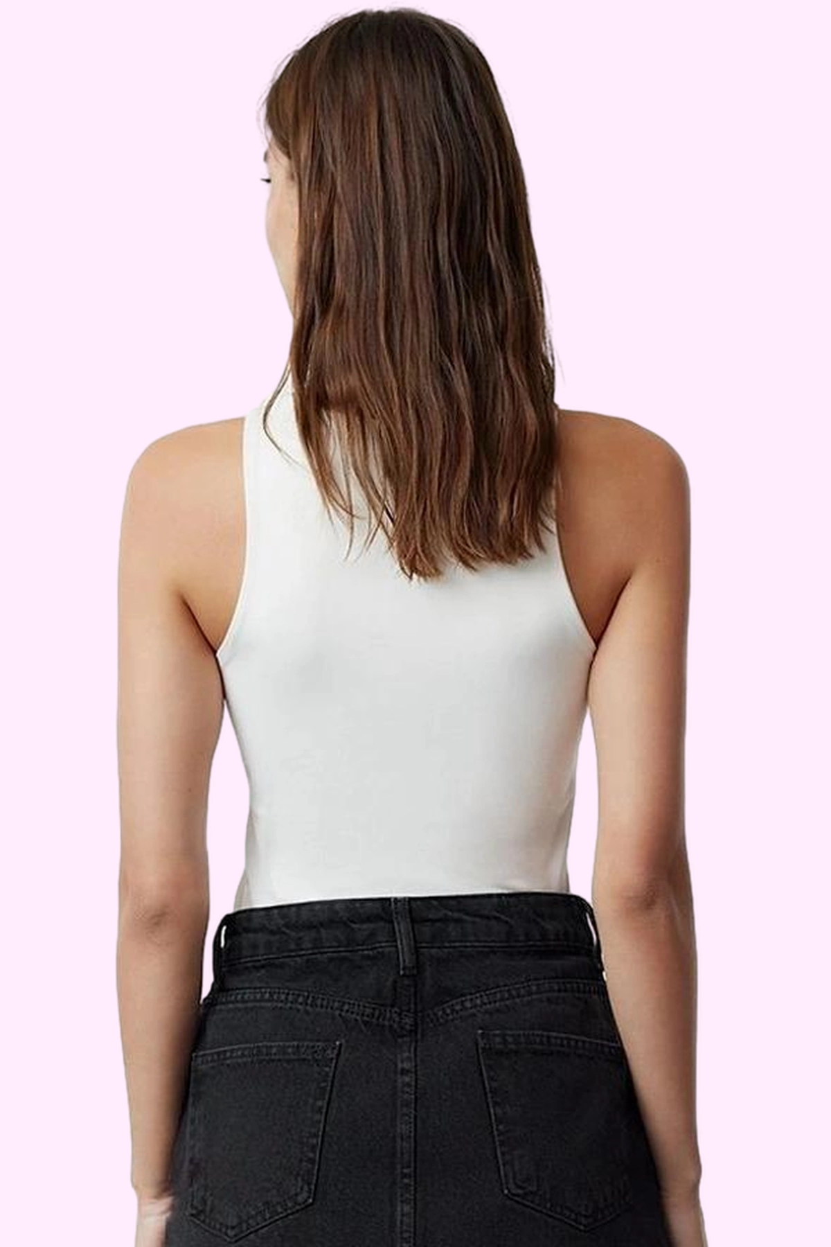 Kadın Yüksek Bel Denim Mini Etek Kemerli Pamuklu Günlük Stil Hafta Sonu Yaz Aylarının Vazgeçilmezi