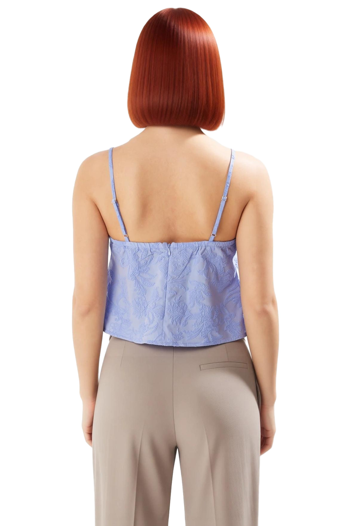Yazlık Çiçekli Peplum Bluz Pamuklu Dokuma V Yaka Trend Tasarım Premium Kalite Kaliteli İşçilik