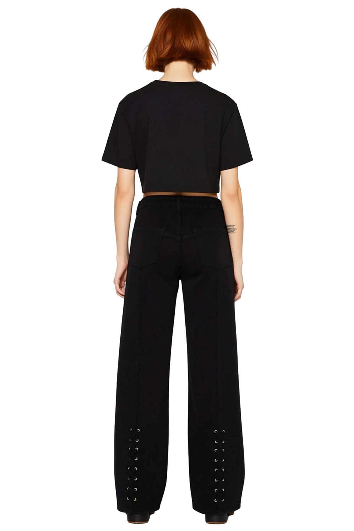 Wide Leg Palazzo Jean Kadın Fonksiyonel Dayanıklı Kaliteli Konforlu Estetik Premium Modern