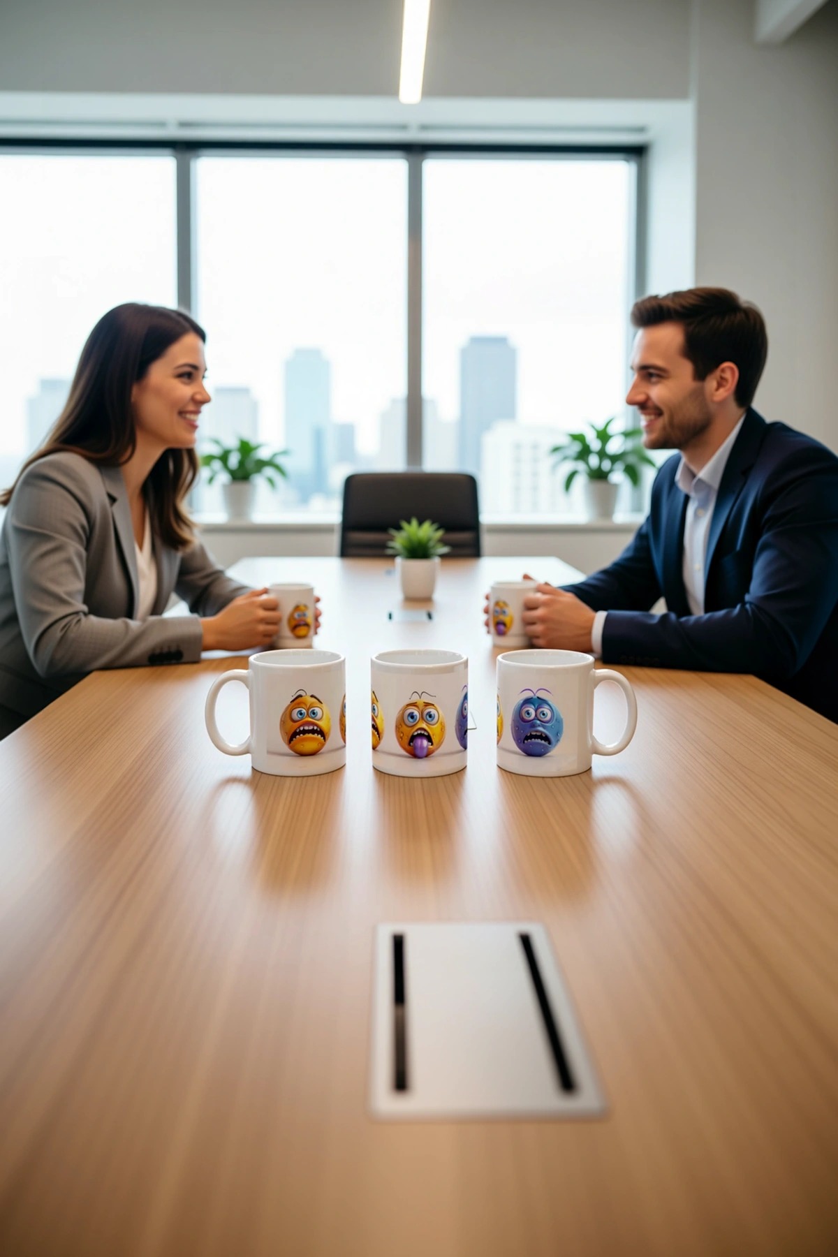 Seramik Kupa Komik Top Karakterler Baskılı 300 ml Hediyelik Kahve Çay Kupası Özel Tasarım Ofis