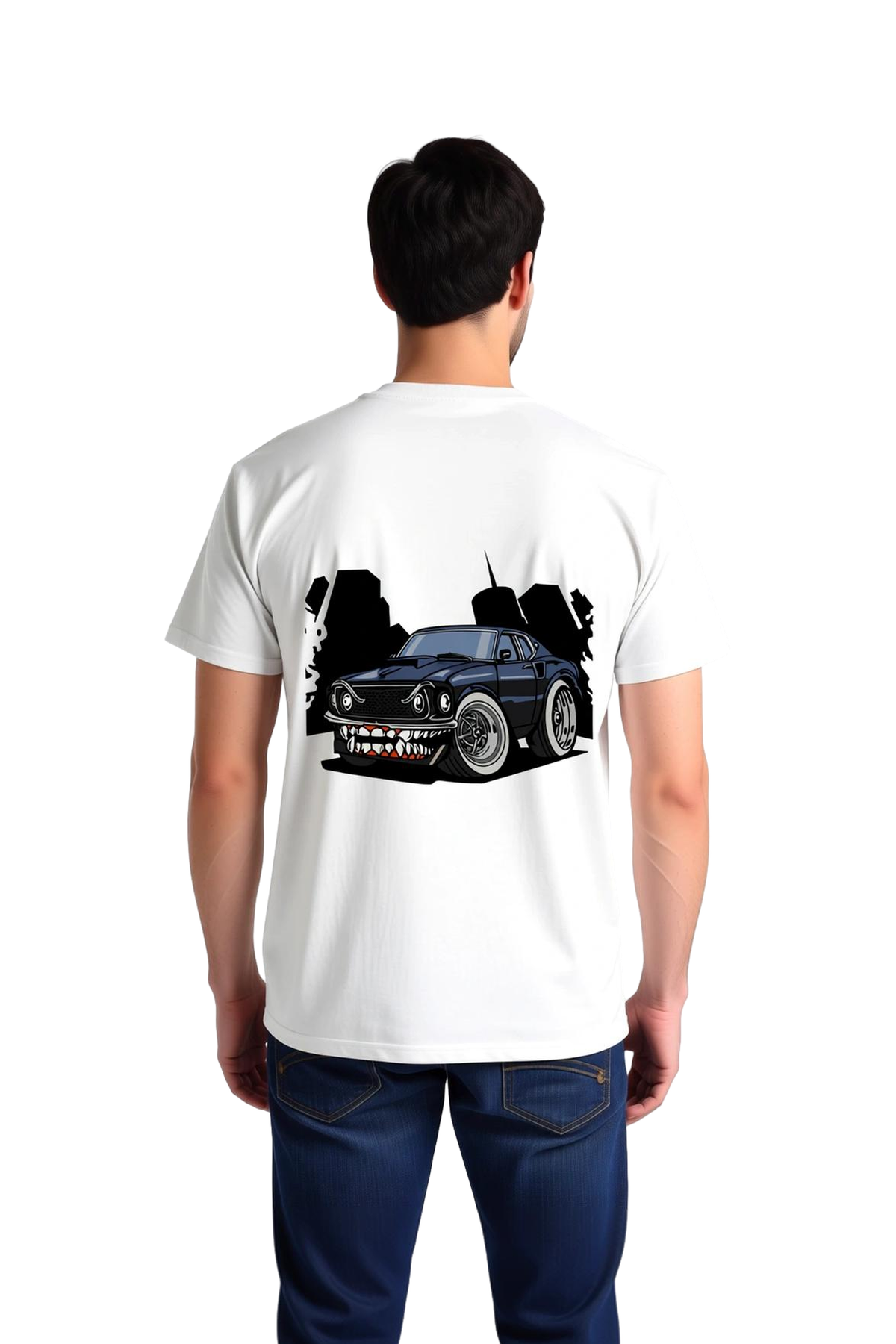 Vintage - Klasik Otomobil Sanatı Baskılı Erkek Tişört