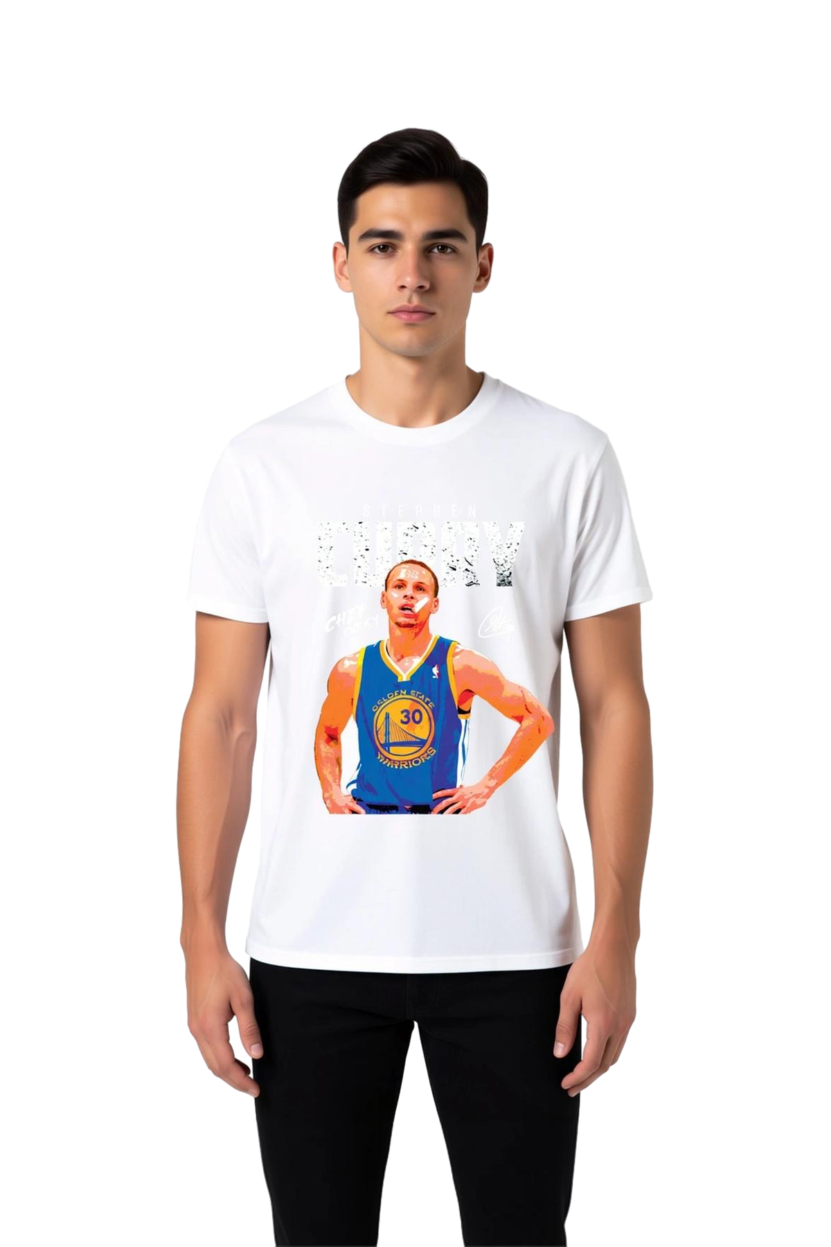 Erkek Basketbol Sporcusu Baskılı Tişört Şef Yemeği Slogan Retro Tasarım Rahat Kesim Günlük Modern
