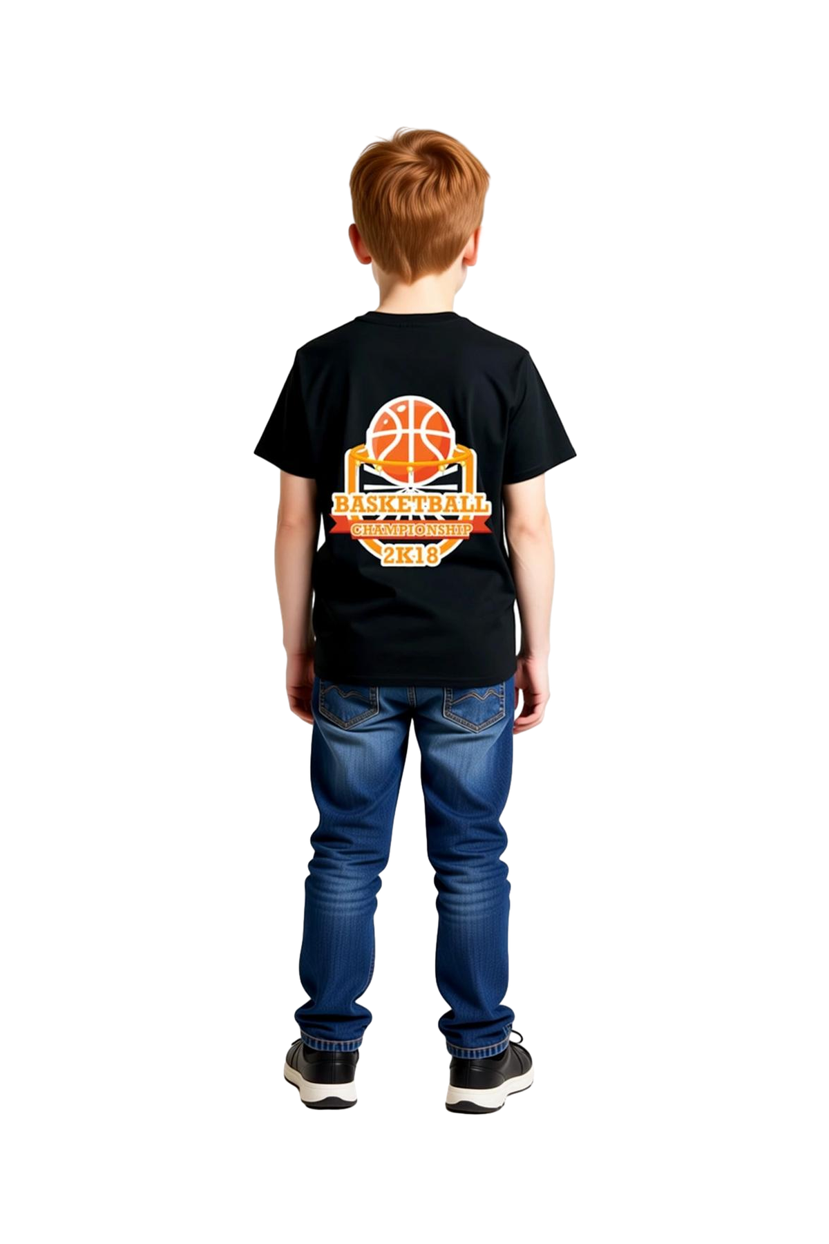 Basketbol Şampiyonluğu 2K18 Baskılı Çocuk Tişört